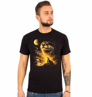 Obrázek 1 produktu Pánské tričko Vydra a Kouzlo Úplňku