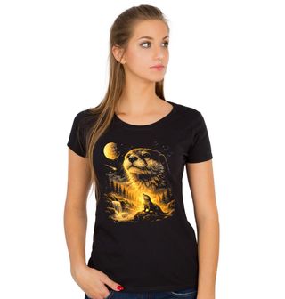 Obrázek 1 produktu Dámské tričko Vydra a Kouzlo Úplňku