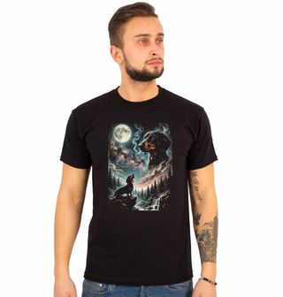 Obrázek 1 produktu Pánské tričko Jezevčík a Kouzlo Úplňku