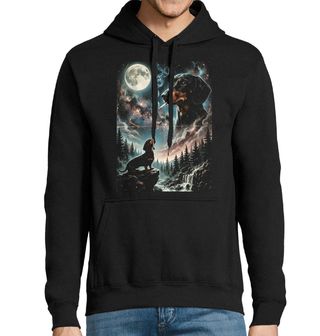 Obrázek 1 produktu Pánská mikina Jezevčík a Kouzlo Úplňku