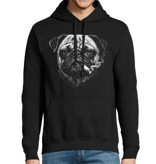 Obrázek 1 produktu Pánská mikina Mops s Cigaretou