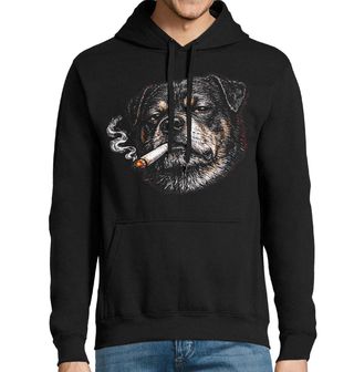 Obrázek 1 produktu Pánská mikina Bruselský Grifonek s Cigaretou