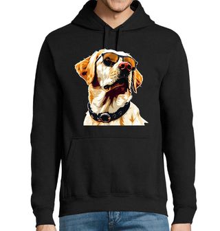 Obrázek 1 produktu Pánská mikina Labradorský Retrívr se Slunečními Brýlemi