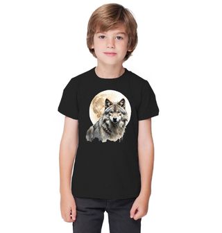 Obrázek 1 produktu Dětské tričko Noční Vlk