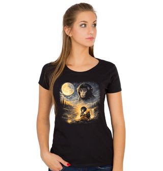 Obrázek 1 produktu Dámské tričko Opička Punch a Kouzlo Úplňku