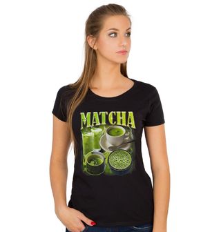 Obrázek 1 produktu Dámské tričko Matcha Zelená Energie v Šálku