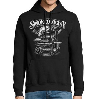 Obrázek 1 produktu Pánská mikina Mistr Grillu SMOKEOLOGIST