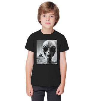 Obrázek 1 produktu Dětské tričko Selfie Mimozemšťana