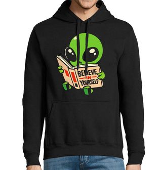 Obrázek 1 produktu Pánská mikina Mimozemšťan s Knihou