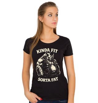 Obrázek 1 produktu Dámské tričko Nosorožec Fit Trochu Jinak