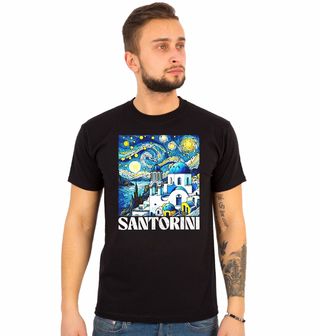 Obrázek 1 produktu Pánské tričko Santorini v Hvězdné Noci