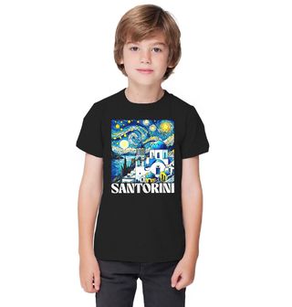 Obrázek 1 produktu Dětské tričko Santorini v Hvězdné Noci
