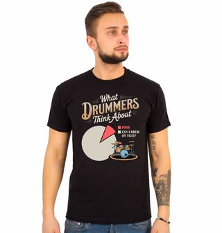 Obrázek 1 produktu Pánské tričko Bubeník Myslí Jinak