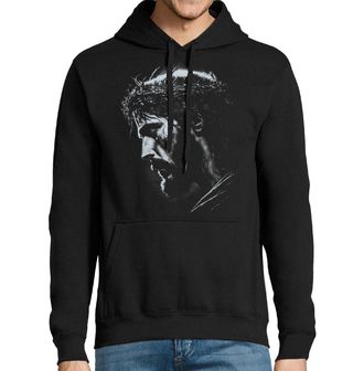 Obrázek 1 produktu Pánská mikina Temný Portrét Ježíše