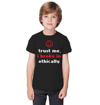 Obrázek 1 produktu Dětské tričko Etický Hacker Styl