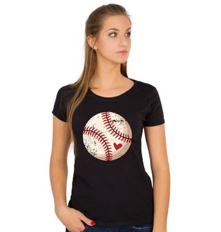 Obrázek 1 produktu Dámské tričko Baseball Srdcem