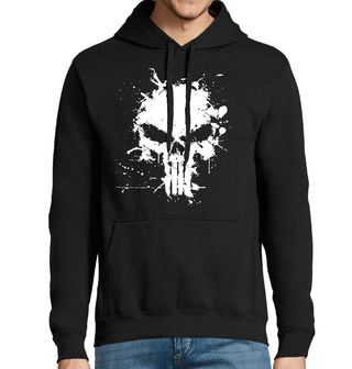 Obrázek 1 produktu Pánská mikina Punisher Street Art Lebka