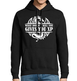 Obrázek 1 produktu Pánská mikina Drak Co tě nezabije, dá ti XP Dungeons & Dragons