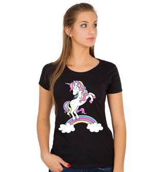 Obrázek 1 produktu Dámské tričko Jednorožec na Duze