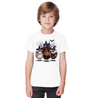Obrázek 1 produktu Dětské tričko Halloweenské Slepice