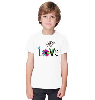 Obrázek 1 produktu Dětské tričko Barevná Jarní Láska