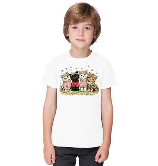 Obrázek 1 produktu Dětské tričko Květinová Parta Koťat