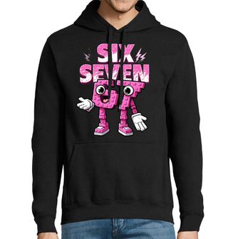 Obrázek 1 produktu Pánská mikina Six Seven Neonově Růžové Lego 67