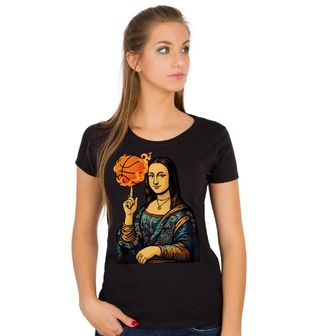 Obrázek 1 produktu Dámské tričko Basketbalistka Mona Lisa