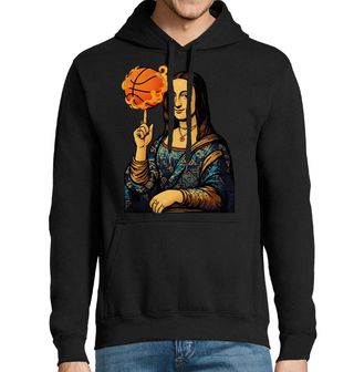 Obrázek 1 produktu Pánská mikina Basketbalistka Mona Lisa