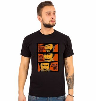 Obrázek 1 produktu Pánské tričko Hodný, zlý a ošklivý (Velikost: 3XL)