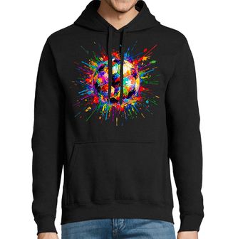 Obrázek 1 produktu Pánská mikina Fotbalový Míč Plný Barev