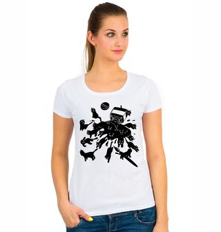 Obrázek 1 produktu Dámské tričko Rozlité Kočky