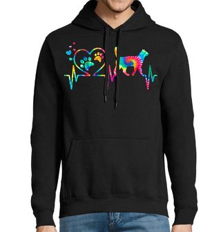 Obrázek 1 produktu Pánská mikina Kardiogram Lásky a Duhová Kočka