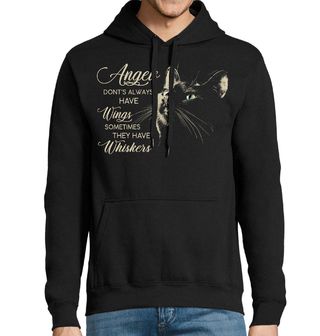 Obrázek 1 produktu Pánská mikina Kočičí Anděl s Vousky