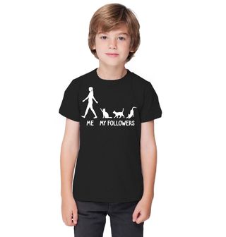 Obrázek 1 produktu Dětské tričko Já a Moji Kočičí Sledující