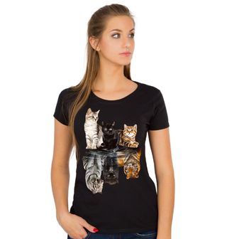 Obrázek 1 produktu Dámské tričko Kočka a Její Vnitřní Šelma