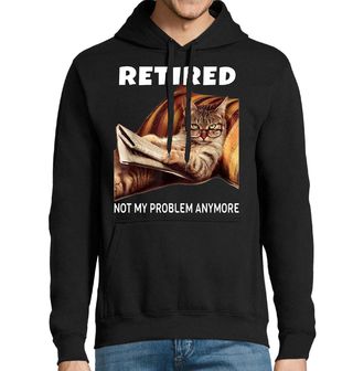 Obrázek 1 produktu Pánská mikina Kočka v Důchodu