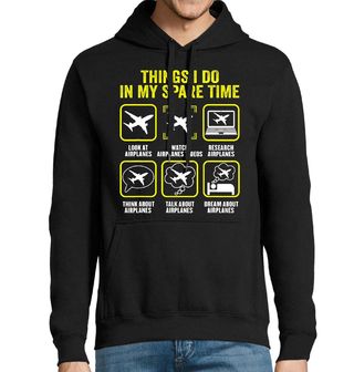 Obrázek 1 produktu Pánská mikina Můj Svět Letadel