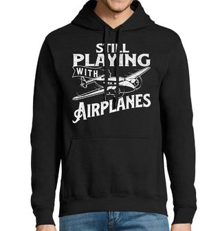 Obrázek 1 produktu Pánská mikina Pořád si Hraji s Letadly