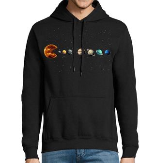 Obrázek 1 produktu Pánská mikina Pac-Man a Planety Sluneční Soustavy