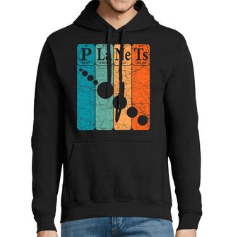 Obrázek 1 produktu Pánská mikina Retro Chemické prvky Planets