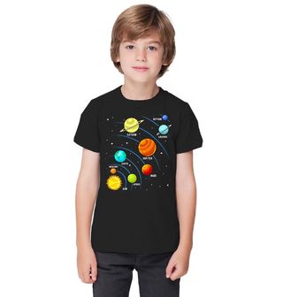 Obrázek 1 produktu Dětské tričko Oběžné Dráhy Planet