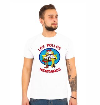 Obrázek 1 produktu Pánské tričko Breaking Bad "Los Pollos Hermanos" (Velikost: XXL)