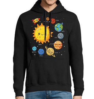Obrázek 1 produktu Pánská mikina Roztomilá Sluneční Soustava
