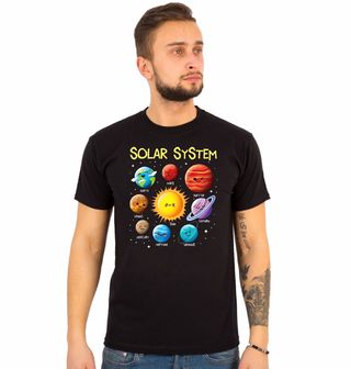 Obrázek 1 produktu Pánské tričko Slunenčí Soustava Solar System