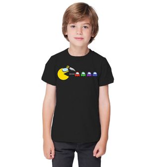 Obrázek 1 produktu Dětské tričko Pac-man vs Among Us