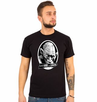 Obrázek 1 produktu Pánské tričko Postava Gluma God Save The Ring