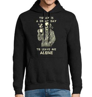 Obrázek 1 produktu Pánská mikina Kostlivec s Kávou