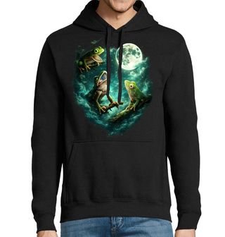 Obrázek 1 produktu Pánská mikina Žába a Kouzlo Úplňku