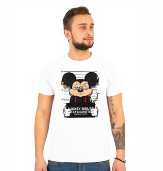 Obrázek 1 produktu Pánské tričko Gangsta Mickey Mouse Busted